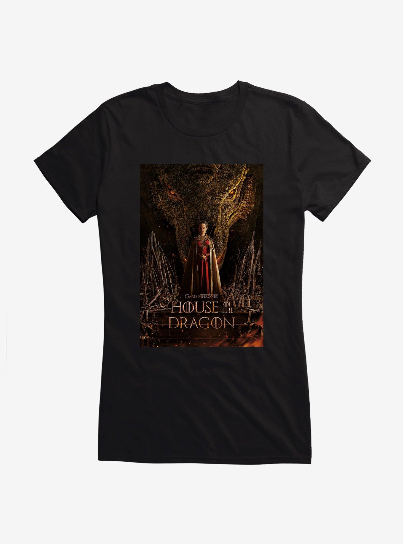 House Of The Dragon Rhaenyra Targaryen Poster Girls T-Shirt