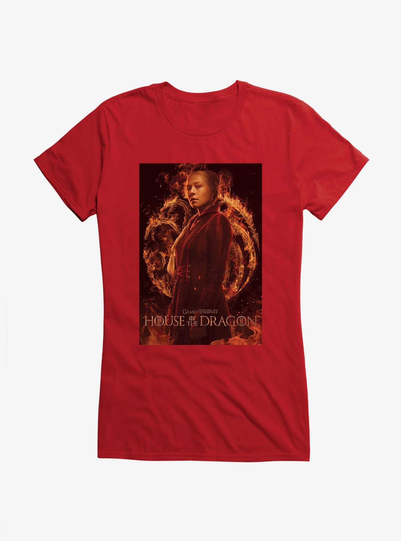 House Of The Dragon Rhaenyra Targaryen Girls T-Shirt, , hi-res