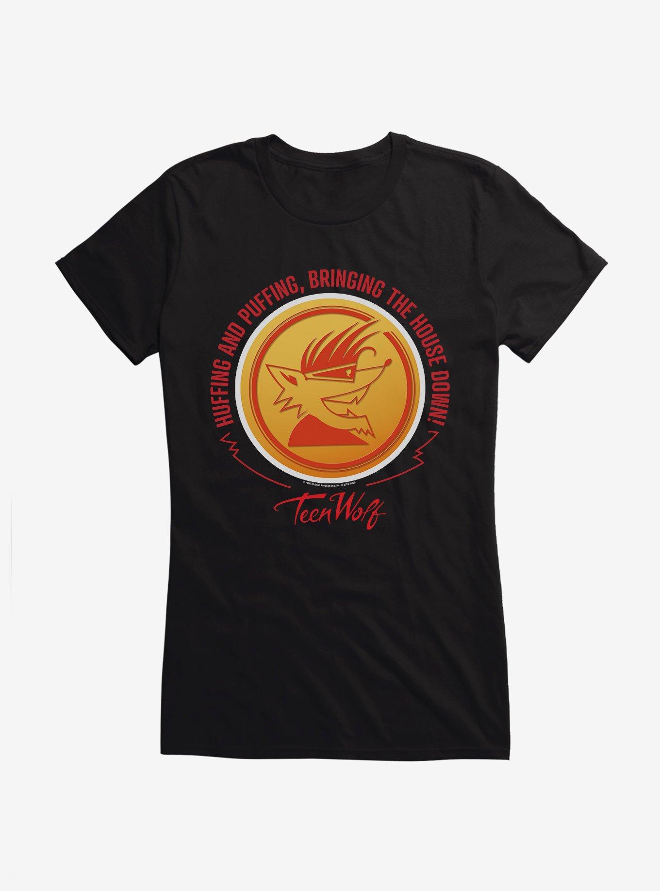 Teen Wolf Huffing and Puffing Girls T-Shirt, , hi-res
