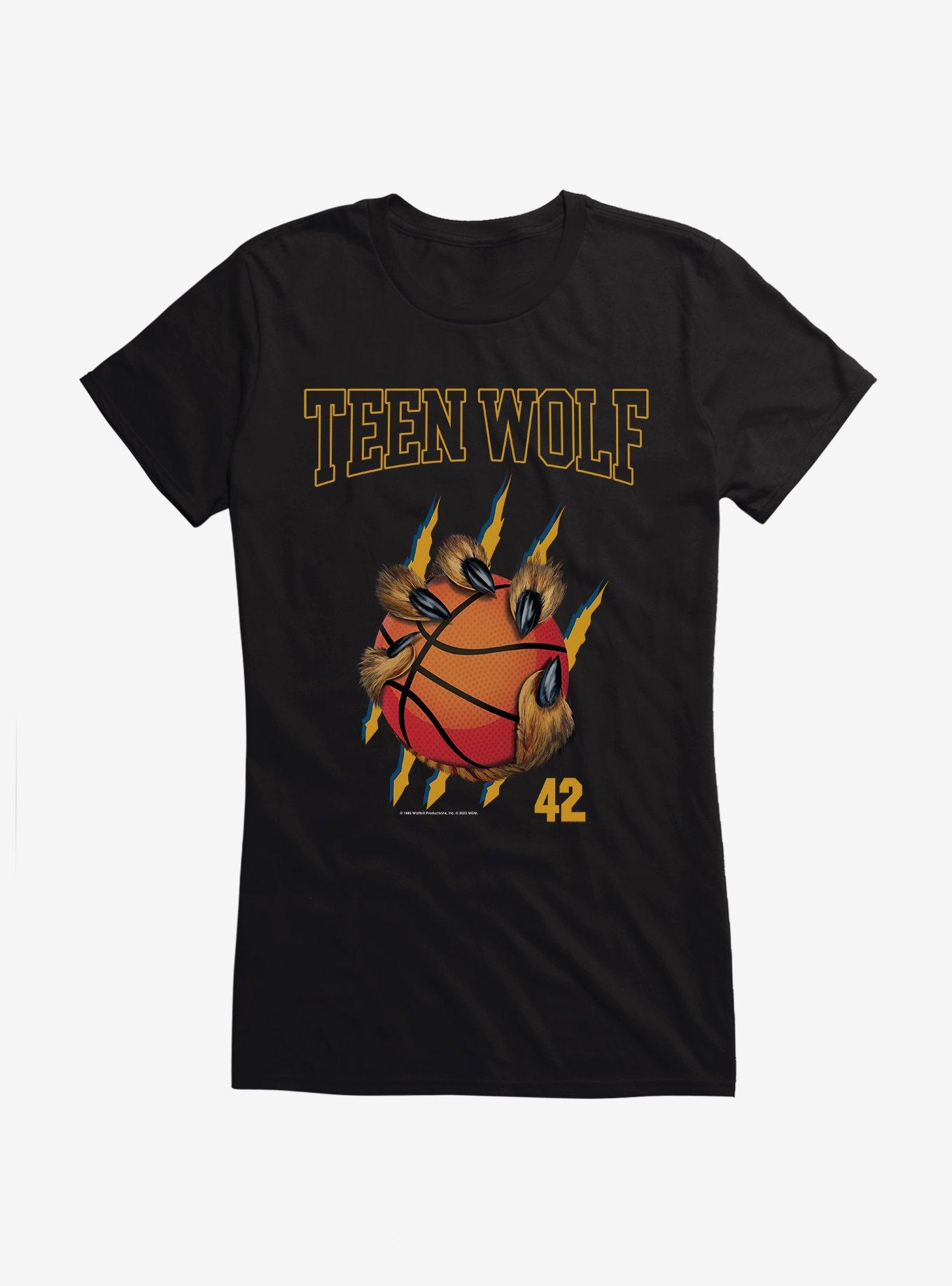 Teen Wolf Werewolf Basketball Grip Girls T-Shirt, , hi-res