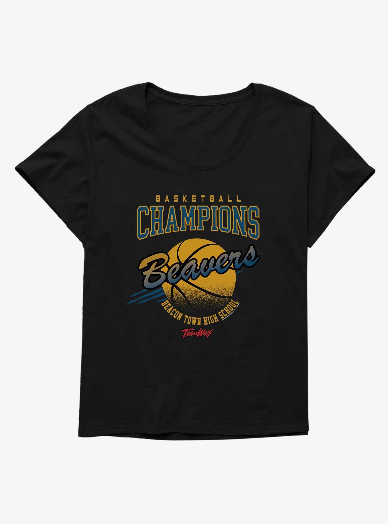 Teen Wolf Basketball Champions Girls T-Shirt Plus Size, , hi-res