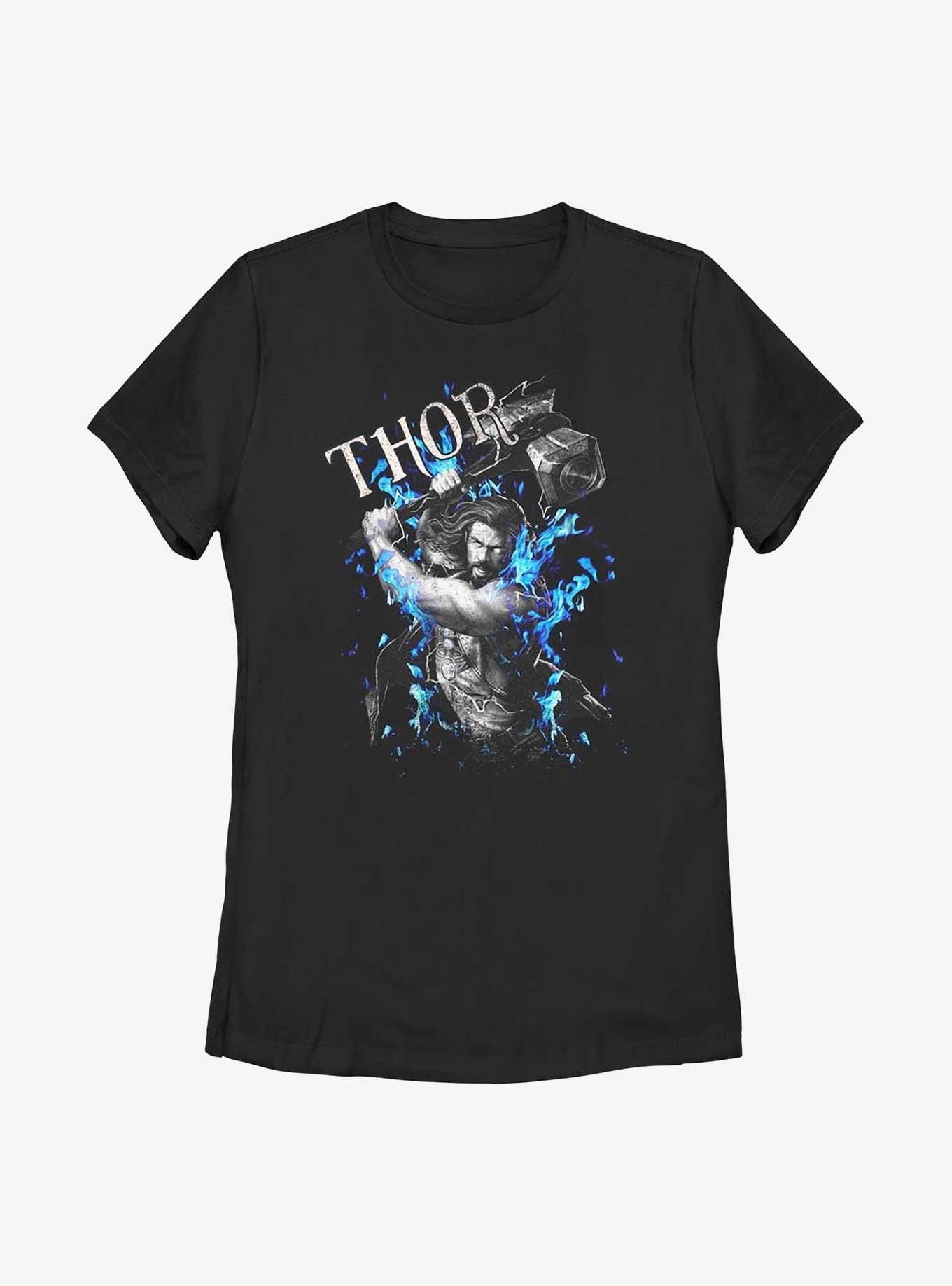 Marvel Thor: Love and Thunder Thunder Fire Womens T-Shirt, , hi-res