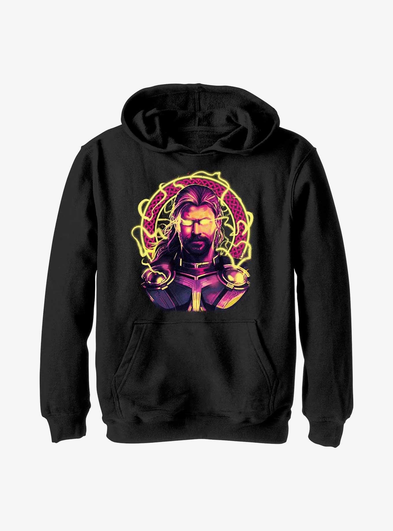 Marvel Thor: Love and Thunder Eyes Of Lightning Youth Hoodie, , hi-res