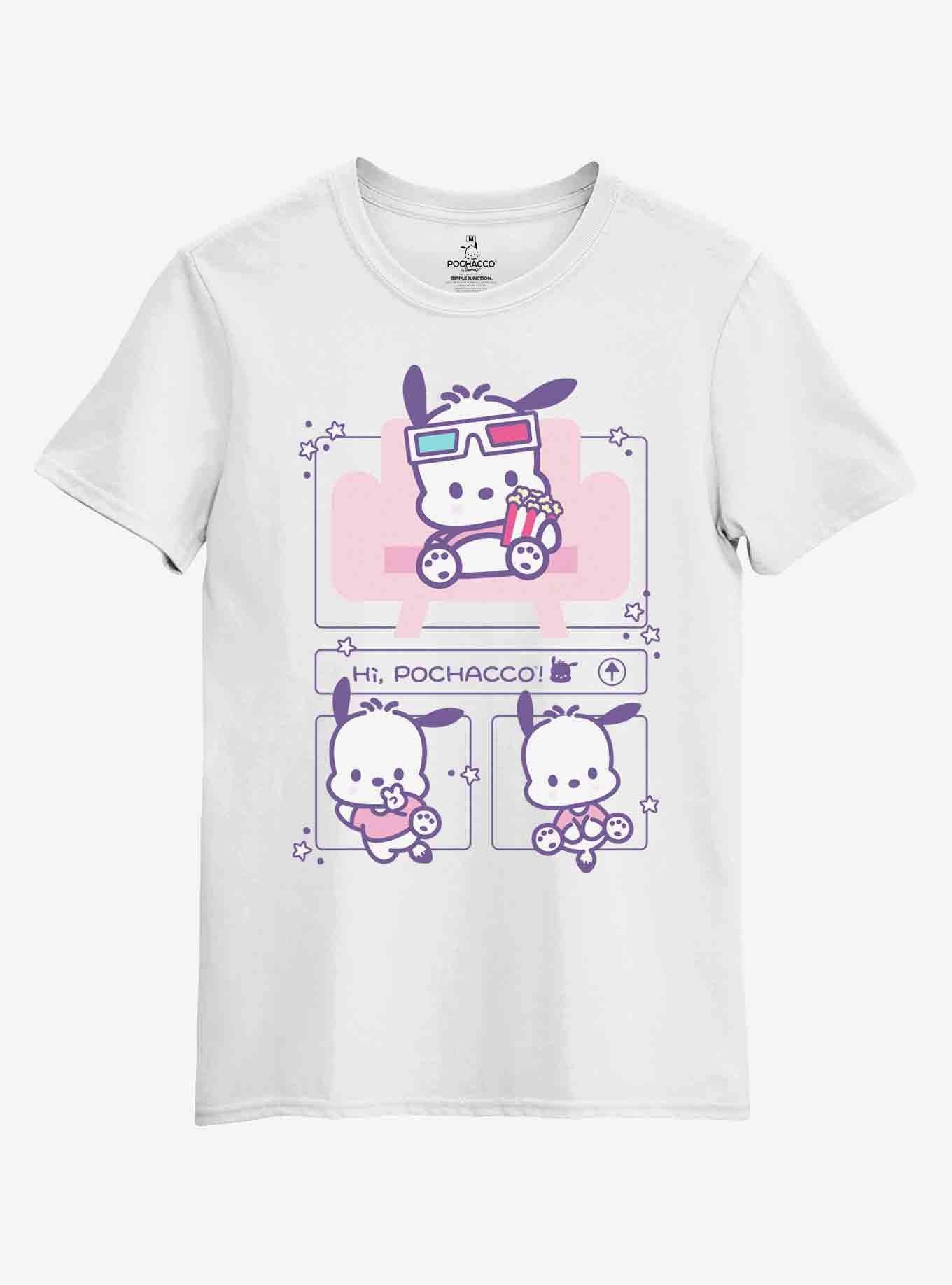 Pochacco Selfie Boyfriend Fit Girls T-Shirt | Hot Topic