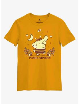 Pompompurin Bee Boyfriend Fit Girls T-Shirt Plus Size, , hi-res