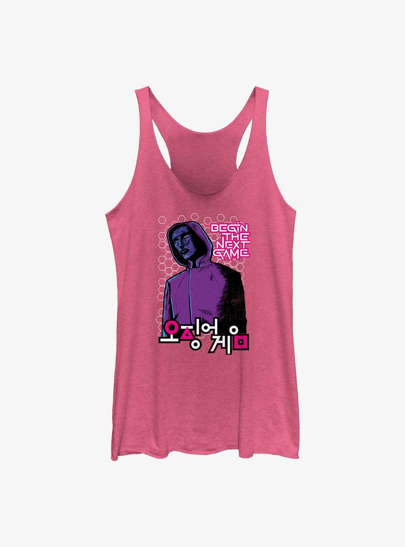 Squid Game Front Man Next Game Womens Tank Top 