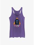 Squid Game Neon Front Man Womens Tank Top, PUR HTR, hi-res
