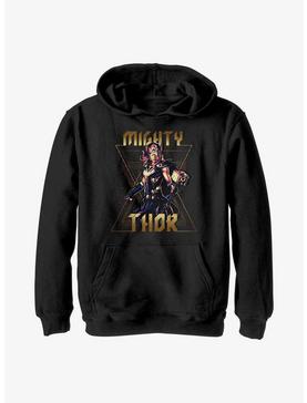 Marvel Thor: Love and Thunder Metal Lady Thor Youth Hoodie, , hi-res