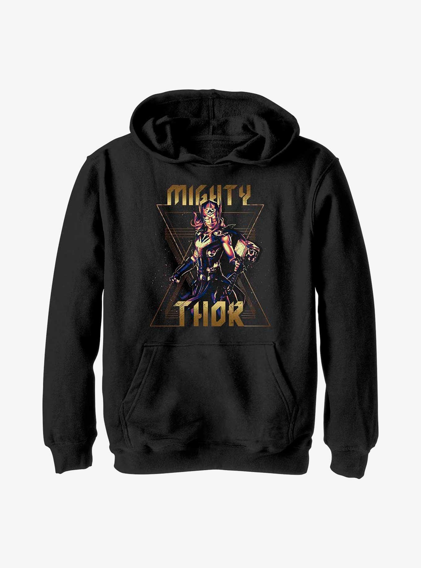 Marvel Thor: Love and Thunder Metal Lady Thor Youth Hoodie, , hi-res