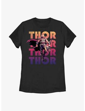 Marvel Thor: Love and Thunder Thor Text Stack Womens T-Shirt, , hi-res