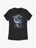 Marvel Thor: Love and Thunder Thunder Fire Womens T-Shirt, BLACK, hi-res