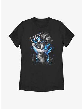 Marvel Thor: Love and Thunder Thunder Fire Womens T-Shirt, , hi-res