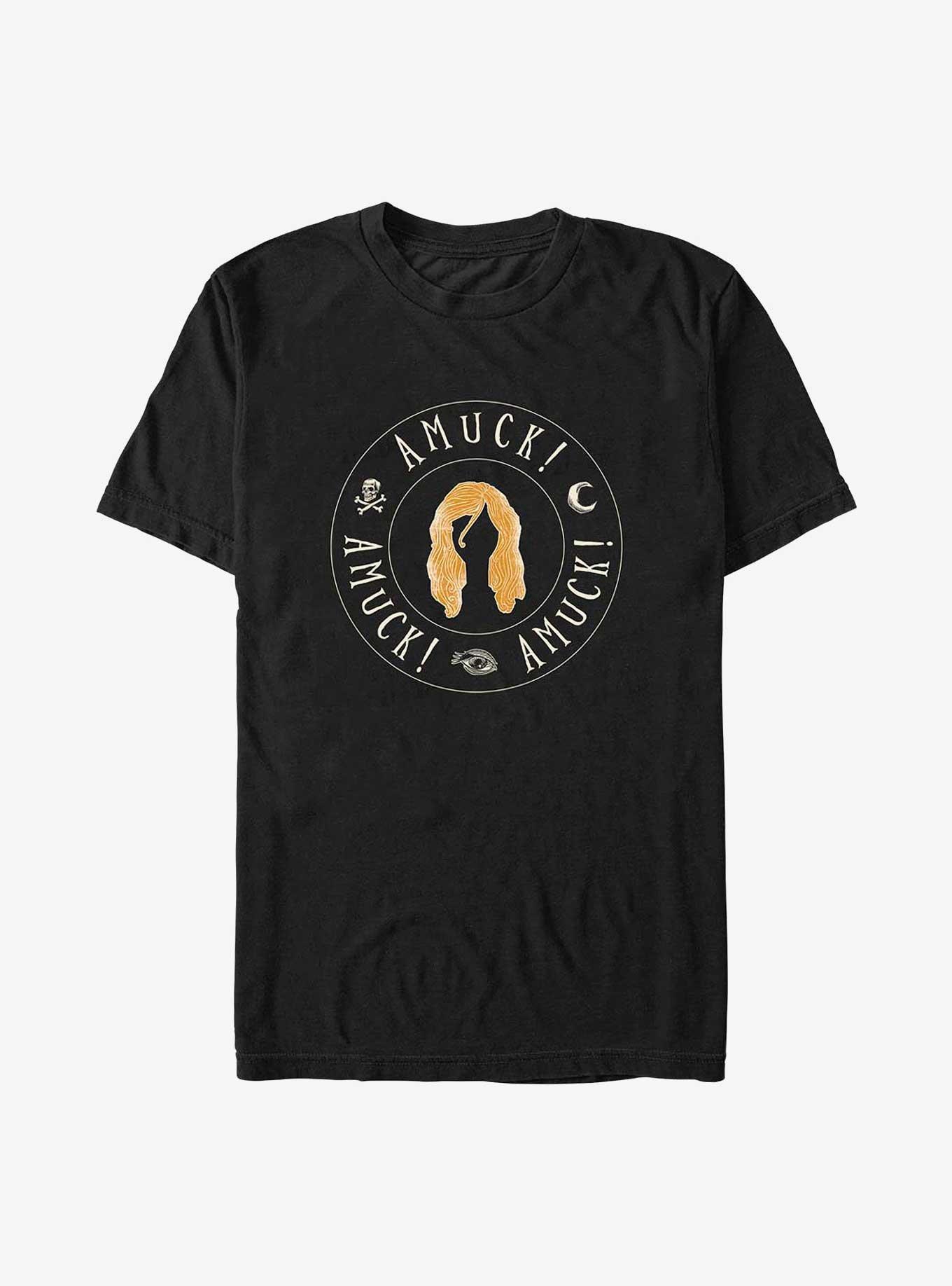 Disney Hocus Pocus Sarah Amuck Amuck Amuck T-Shirt, BLACK, hi-res