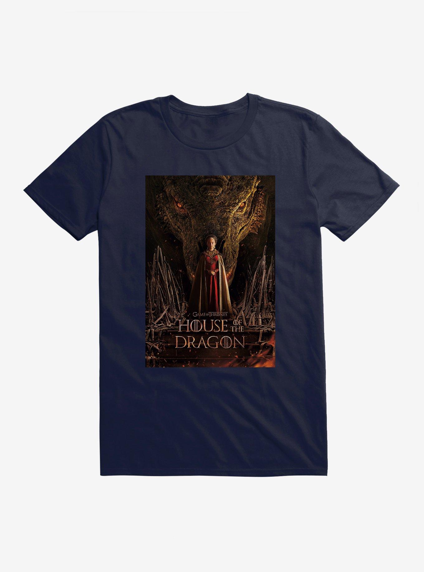 House Of The Dragon Rhaenyra Targaryen Poster T-Shirt, , hi-res