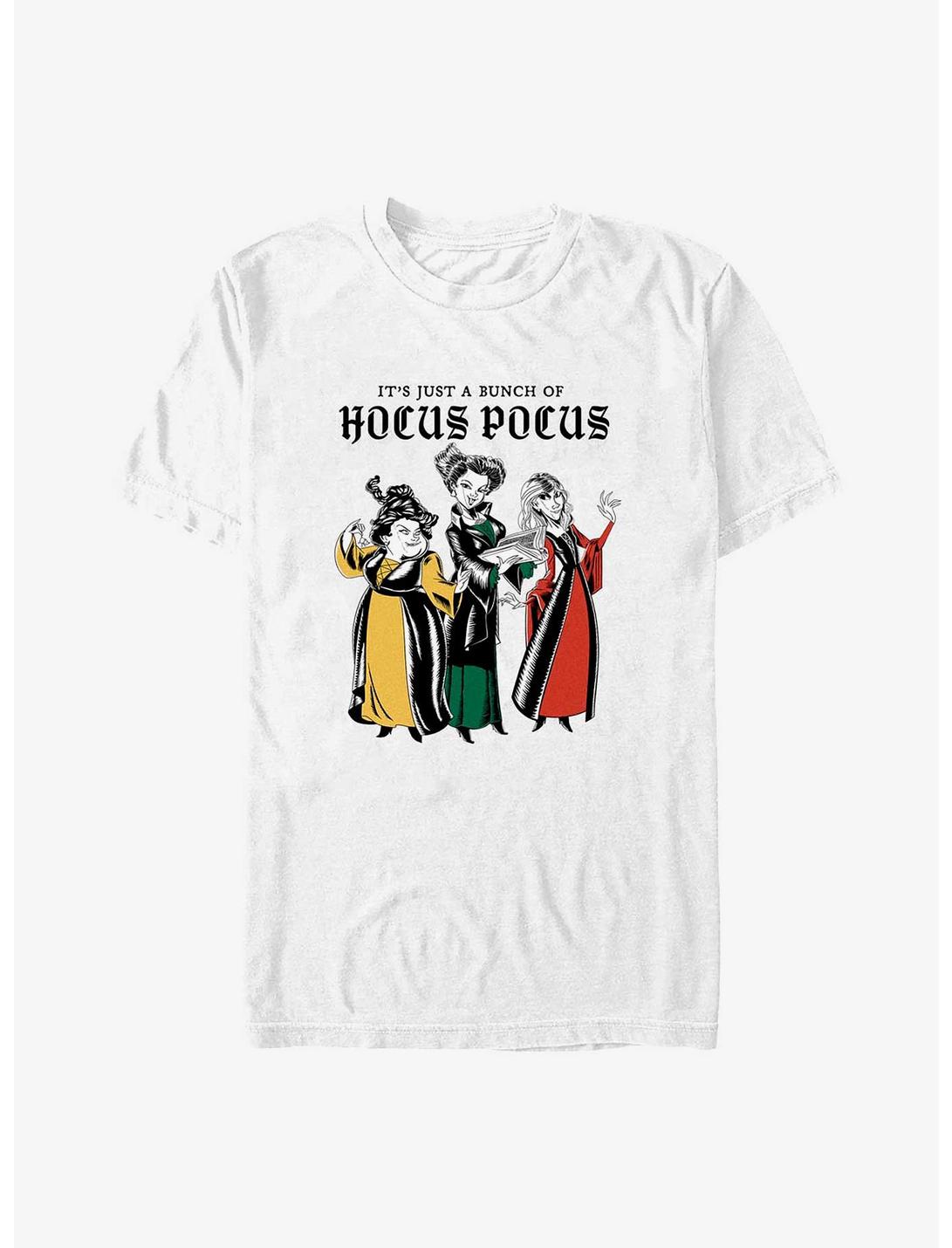 Disney Hocus Pocus Sanderson Sisters Bunch of Hocus Pocus T-Shirt, WHITE, hi-res
