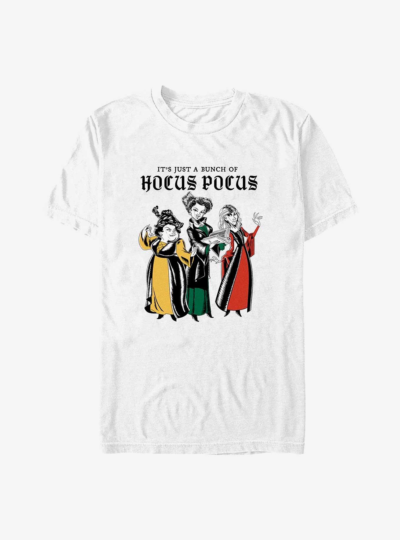 Disney Hocus Pocus Sanderson Sisters Bunch of Hocus Pocus T-Shirt, WHITE, hi-res