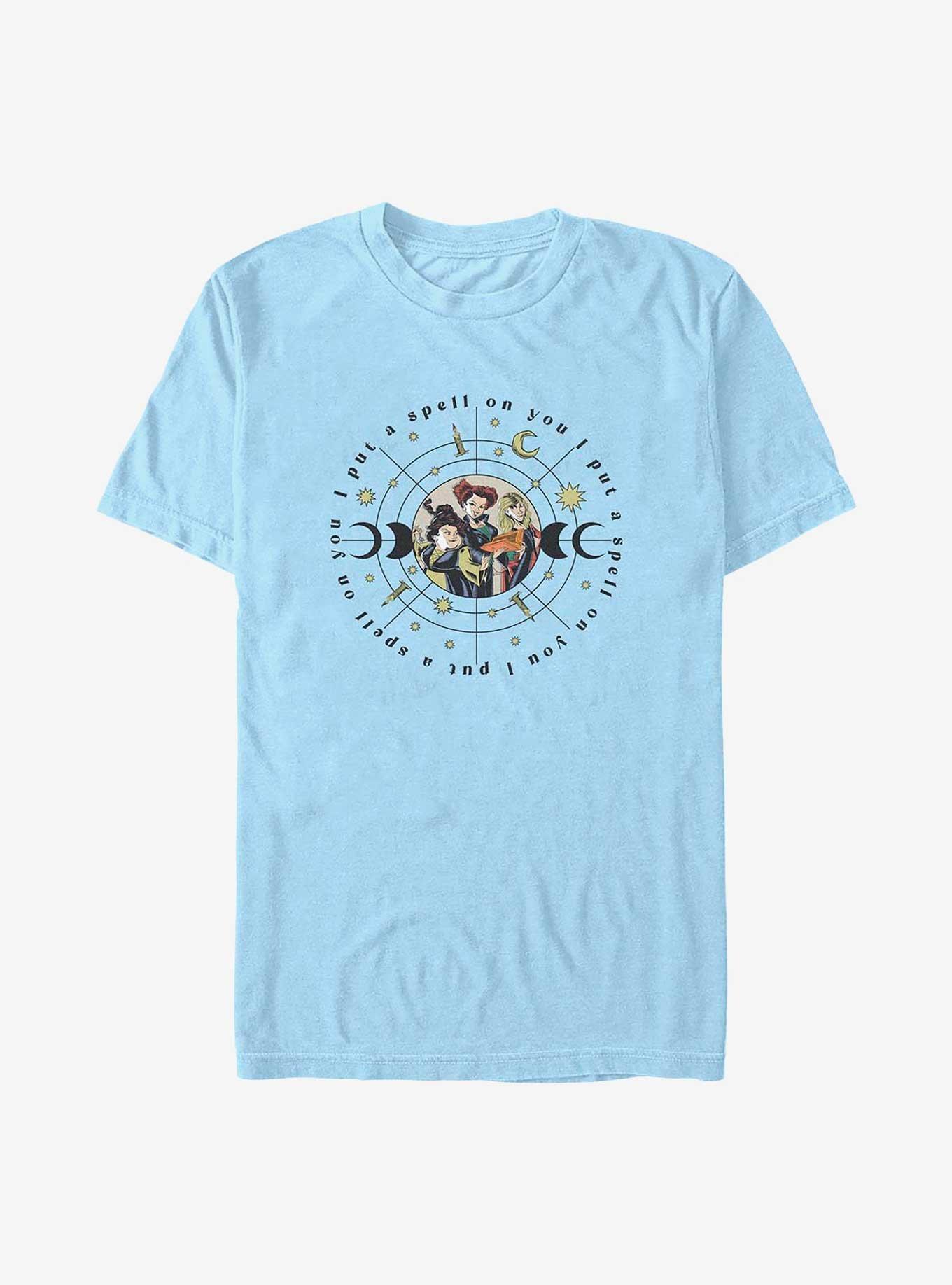 Disney Hocus Pocus Sanderson Sisters I Put A Spell On You Celestial T-Shirt