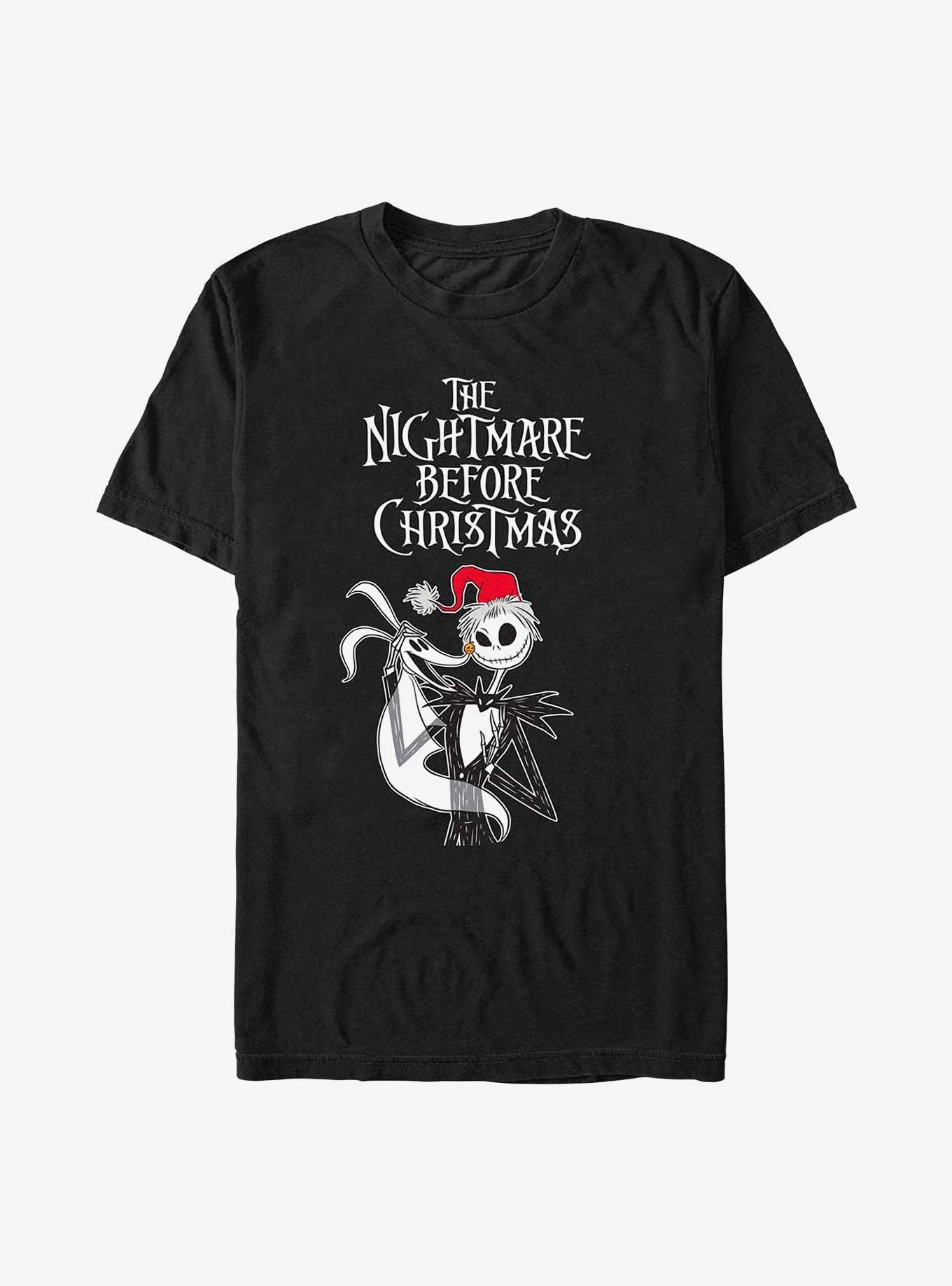 Disney The Nightmare Before Christmas Jack and Zero T-Shirt, BLACK, hi-res