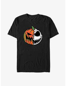 Disney The Nightmare Before Christmas Pumpkin King Jack Split Face T-Shirt, , hi-res
