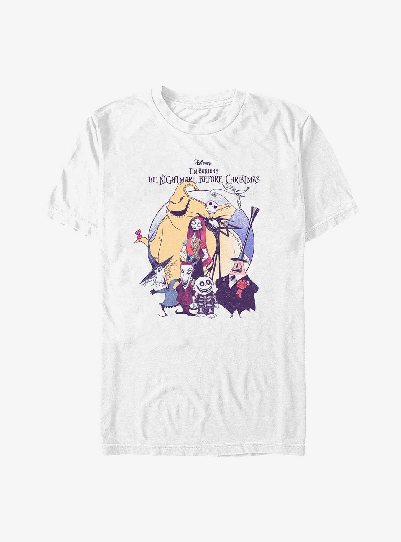 Disney The Nightmare Before Christmas Spook Squad T-Shirt - WHITE | Hot ...