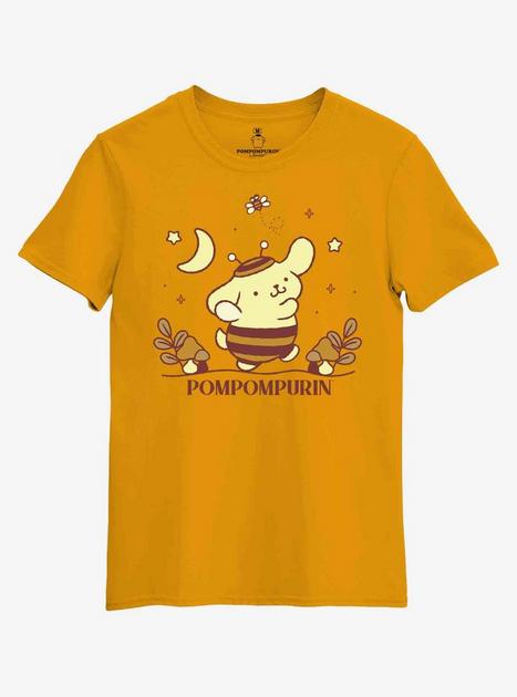 Pompompurin Bee Boyfriend Fit Girls T-Shirt | Hot Topic