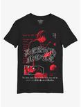 Death Note Red Collage Boyfriend Fit Girls T-Shirt, MULTI, hi-res