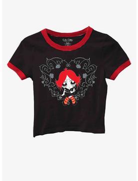 Ruby Gloom Heart Girls Baby Ringer T-Shirt, , hi-res