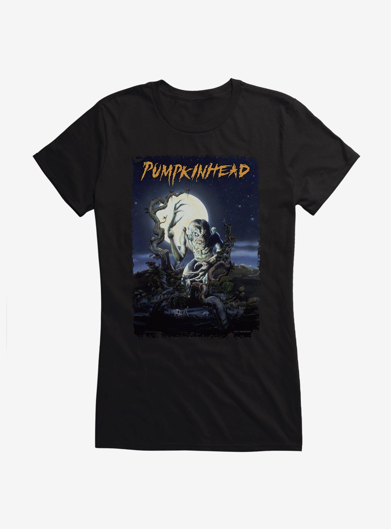 Pumpkinhead Stalking Girls T-Shirt, BLACK, hi-res