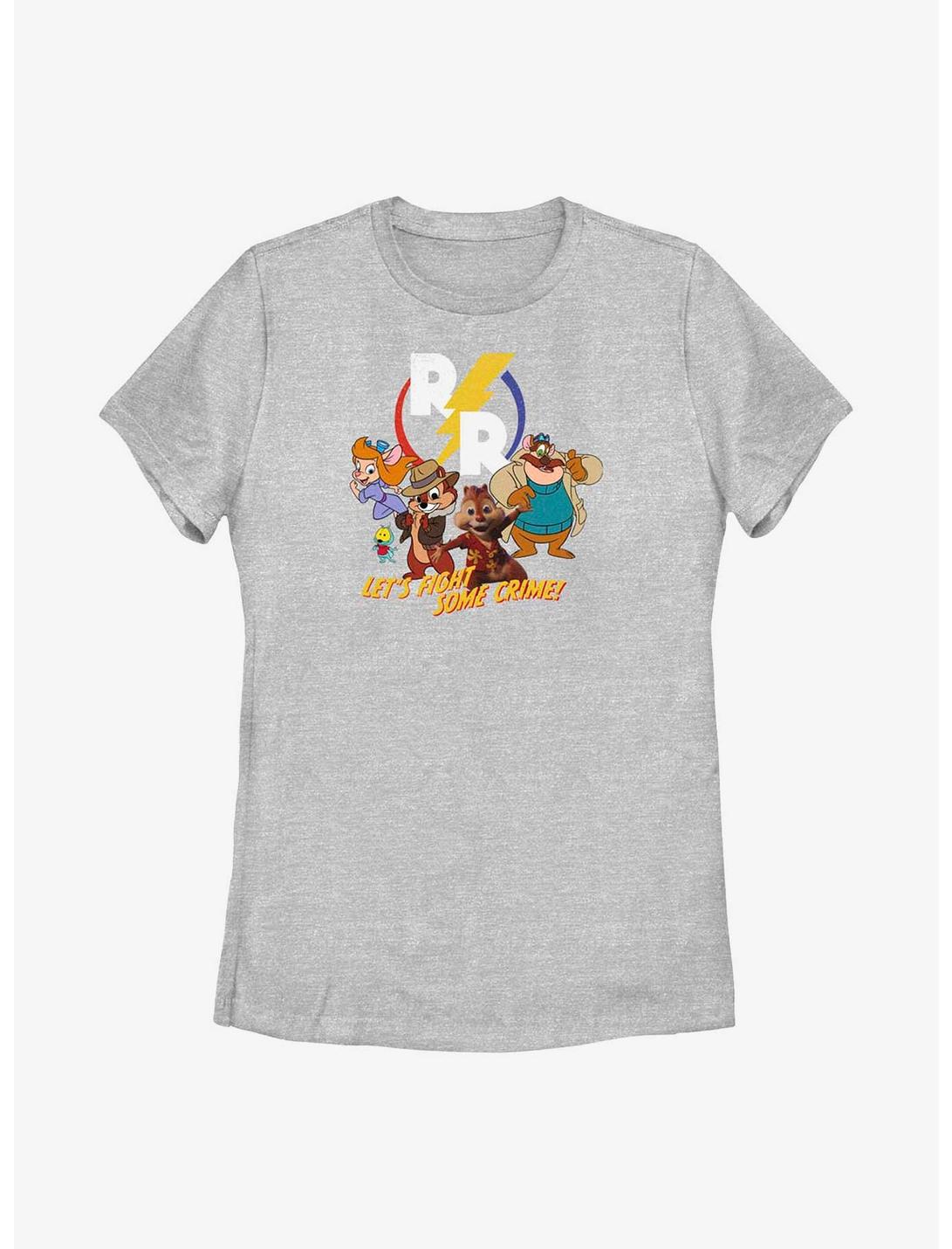 Disney Chip 'n Dale Fight Crime Womens T-Shirt, ATH HTR, hi-res