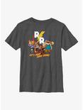 Disney Chip 'n Dale Fight Crime Youth T-Shirt, CHAR HTR, hi-res