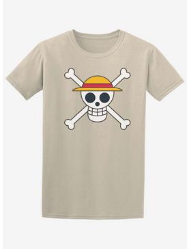 One Piece Straw Hat Logo Boyfriend Fit Girls T-Shirt, , hi-res