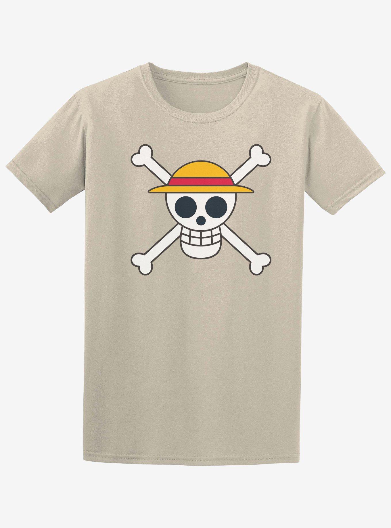 Monkey D. Luffy T-shirt Straw hat One Piece, T-shirt, hat, piracy