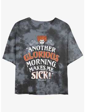 Disney Hocus Pocus Winnie Another Glorious Morning Tie-Dye Girls Crop T-Shirt, , hi-res