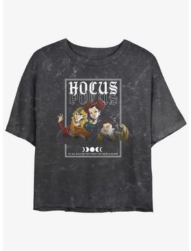 Disney Hocus Pocus The Sanderson Sisters Mineral Wash Girls Crop T-Shirt, , hi-res