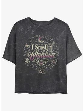 Disney Hocus Pocus I Smell Children Mineral Wash Girls Crop T-Shirt, , hi-res