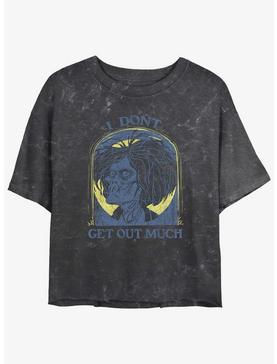 Disney Hocus Pocus Tombstone Billy Mineral Wash Girls Crop T-Shirt, , hi-res