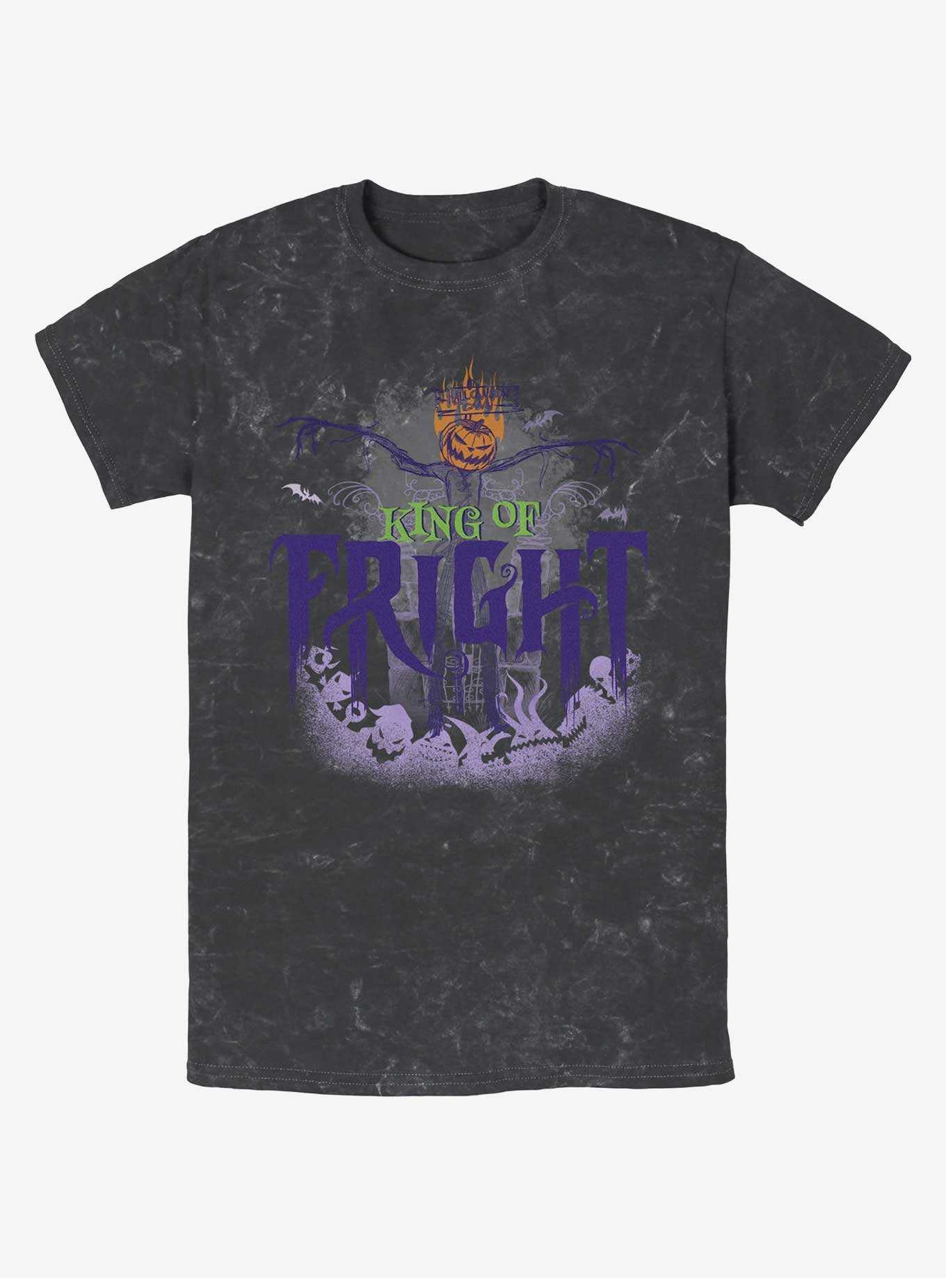 Disney The Nightmare Before Christmas King of Fright Mineral Wash T-Shirt, , hi-res