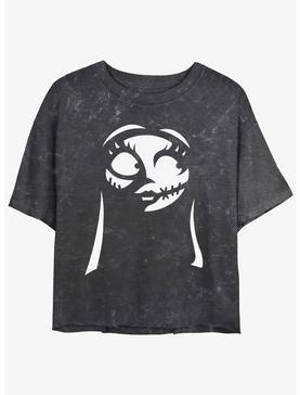 Disney The Nightmare Before Christmas Sally Mineral Wash Girls Crop T-Shirt, , hi-res