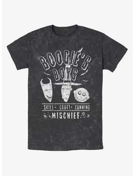 Disney The Nightmare Before Christmas Boogie's Boys Mischief Mineral Wash T-Shirt, , hi-res