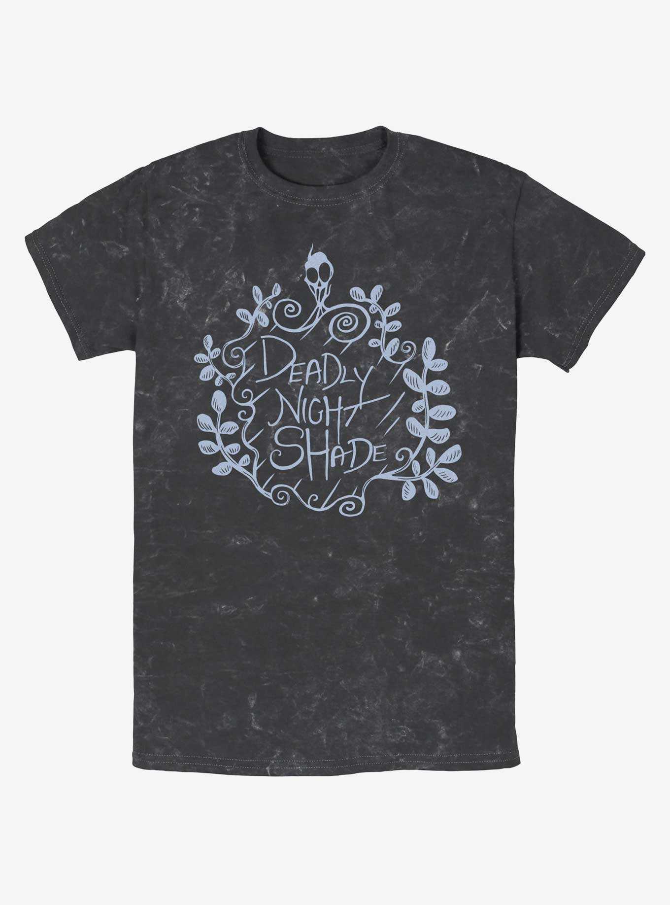 Disney The Nightmare Before Christmas Deadly Night Shade Mineral Wash T-Shirt, , hi-res