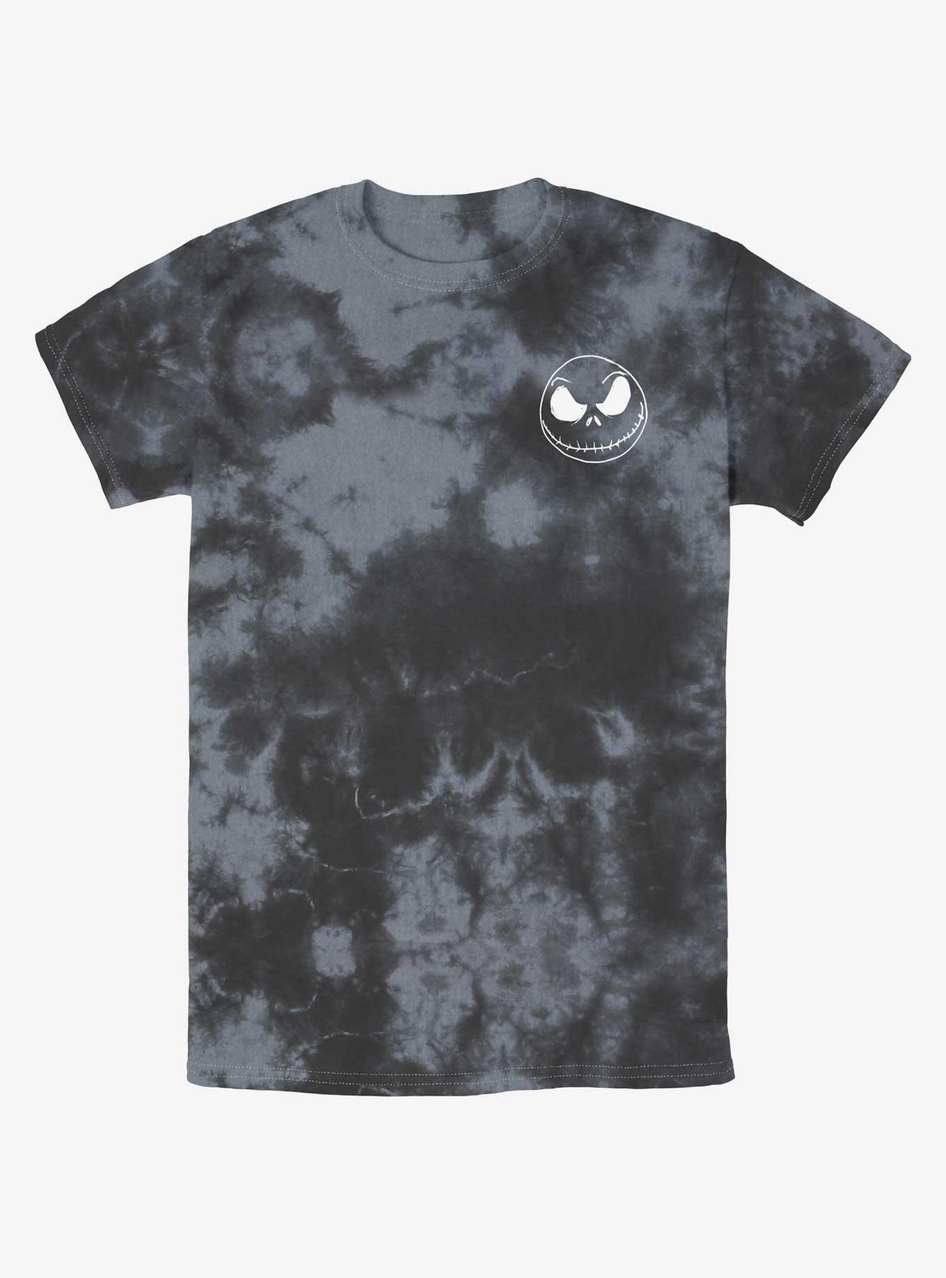 Disney The Nightmare Before Christmas Jack Skellington Pocket Tie-Dye T-Shirt, BLKCHAR, hi-res