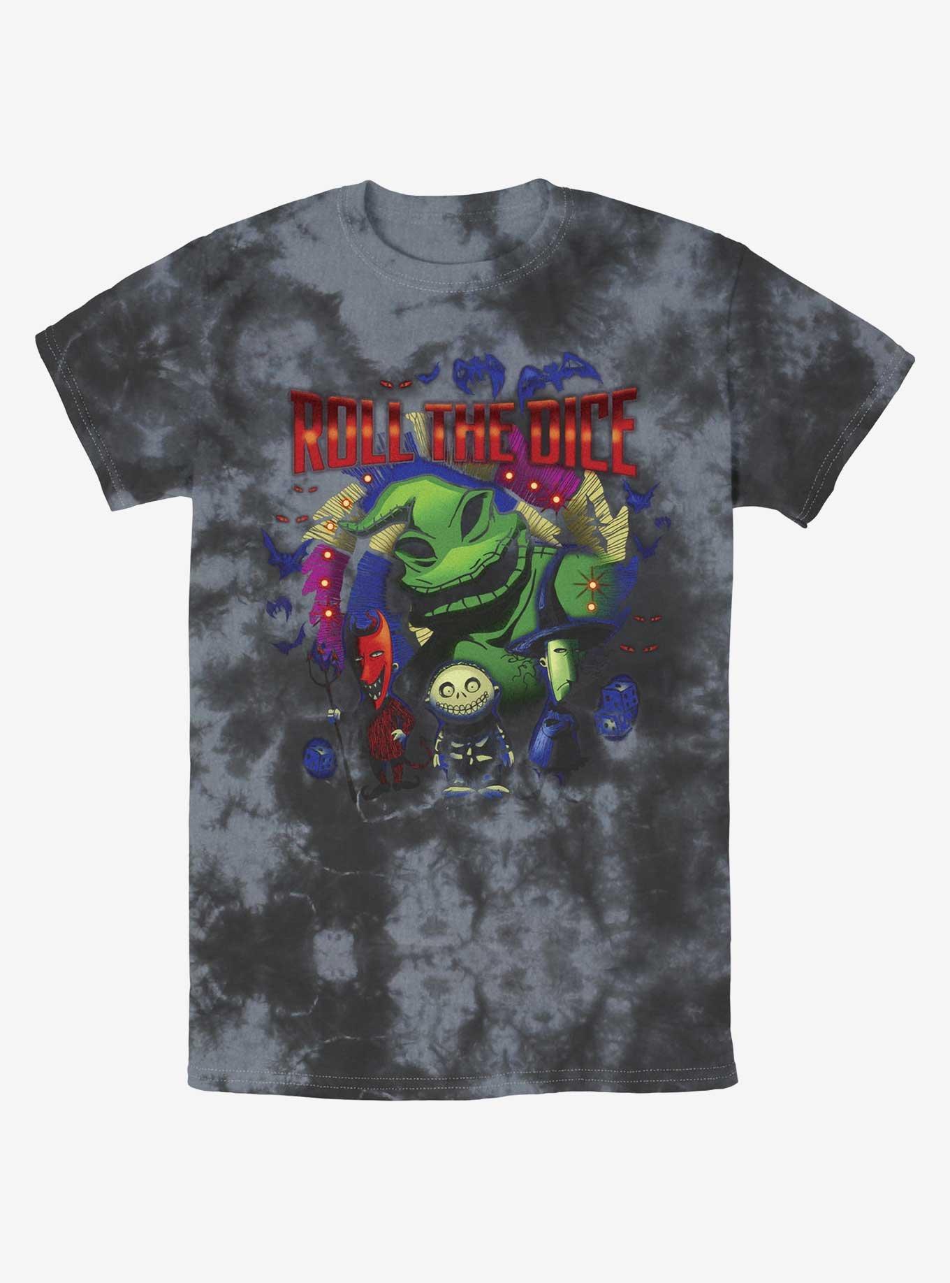 The Nightmare Before Christmas Oogie Dice Tie-Dye T-Shirt, , hi-res