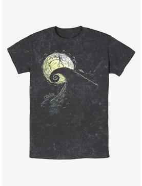 Disney The Nightmare Before Christmas Jack On Spiral Hill Mineral Wash T-Shirt, , hi-res