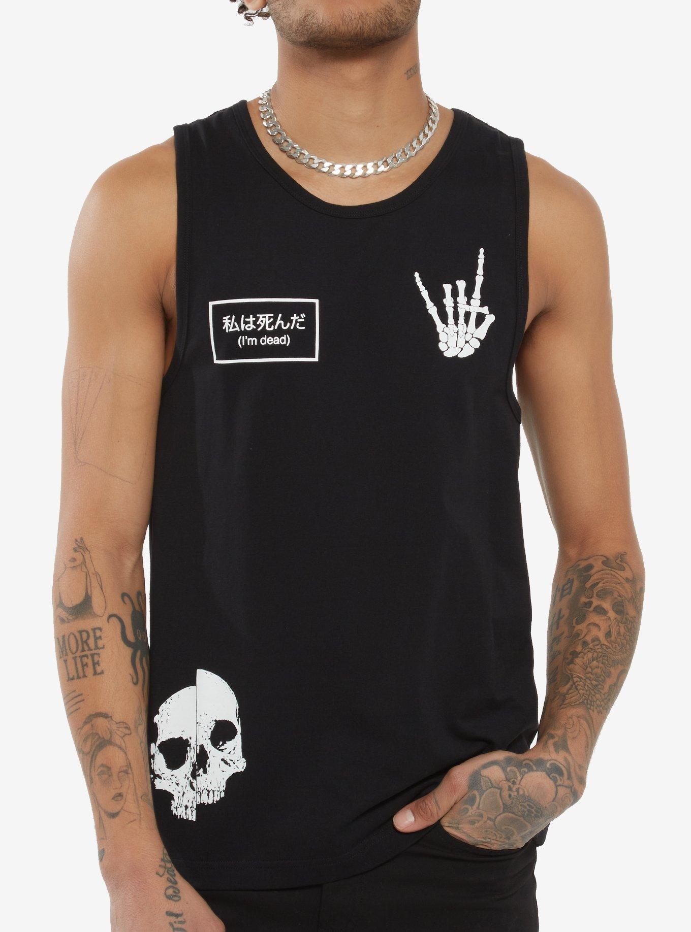 Skull Bones Tank Top, , hi-res