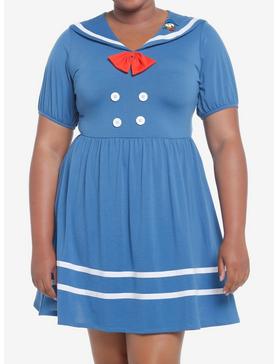 Her Universe Disney Donald Duck Sailor Dress Plus Size, , hi-res