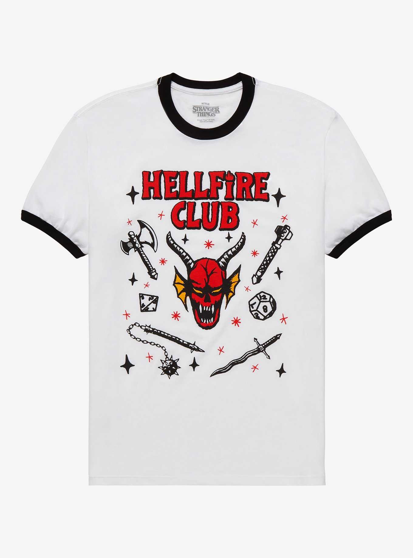 Stranger Things - Hellfire Club Organic T-Shirt - Shirtstore