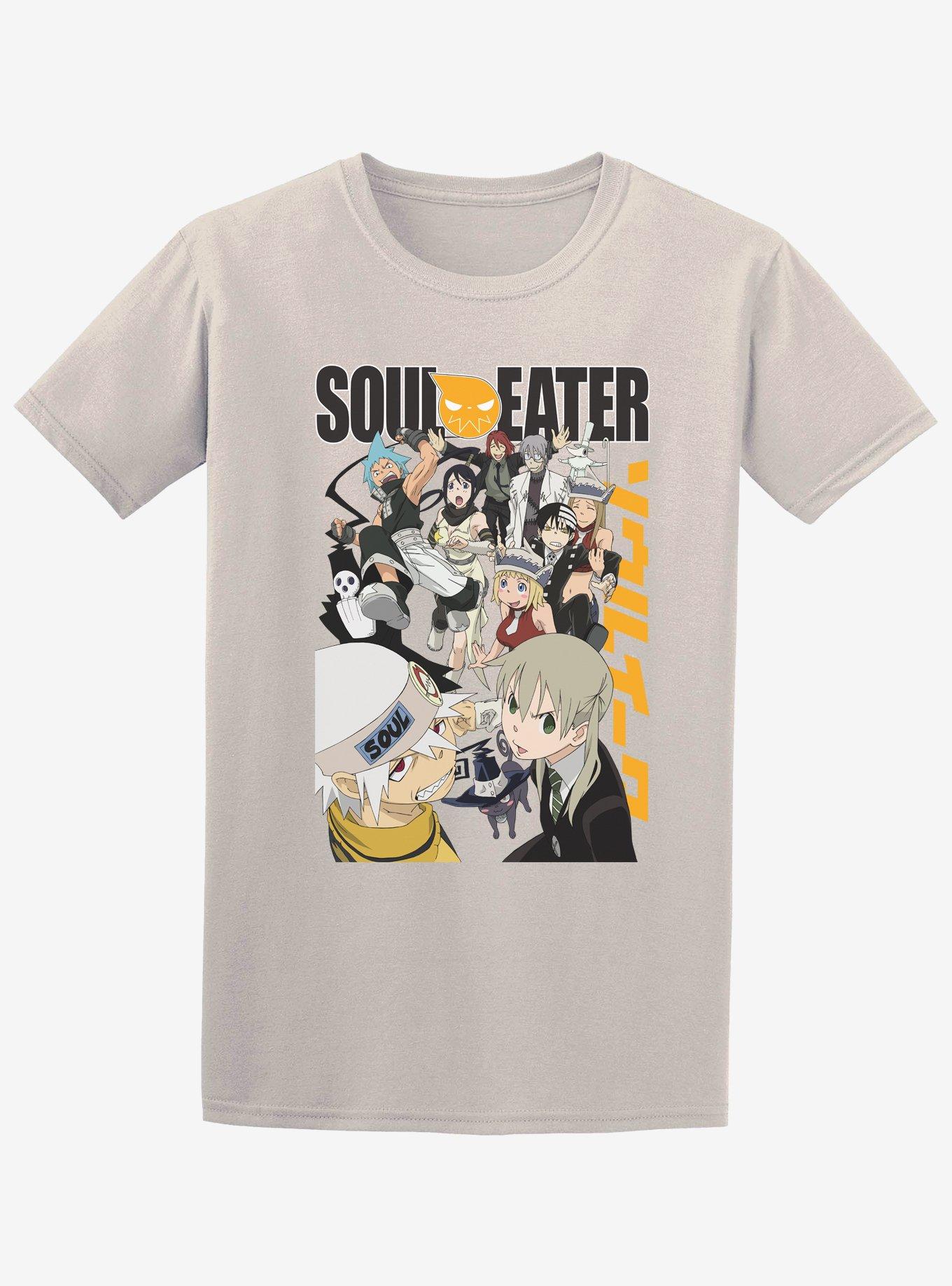 Soul Eater Big Group Boyfriend Fit Girls T-Shirt, MULTI, hi-res