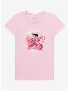 Plus Size InuYasha Sakura Boyfriend Fit Girls T-Shirt, , hi-res