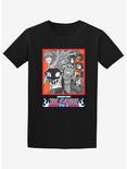 Bleach Black & White Collage Boyfriend Fit Girls T-Shirt, MULTI, hi-res
