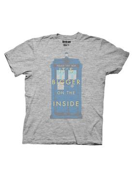 Generelt sagt Seletøj Ed Doctor Who TARDIS Box T-Shirt | Hot Topic